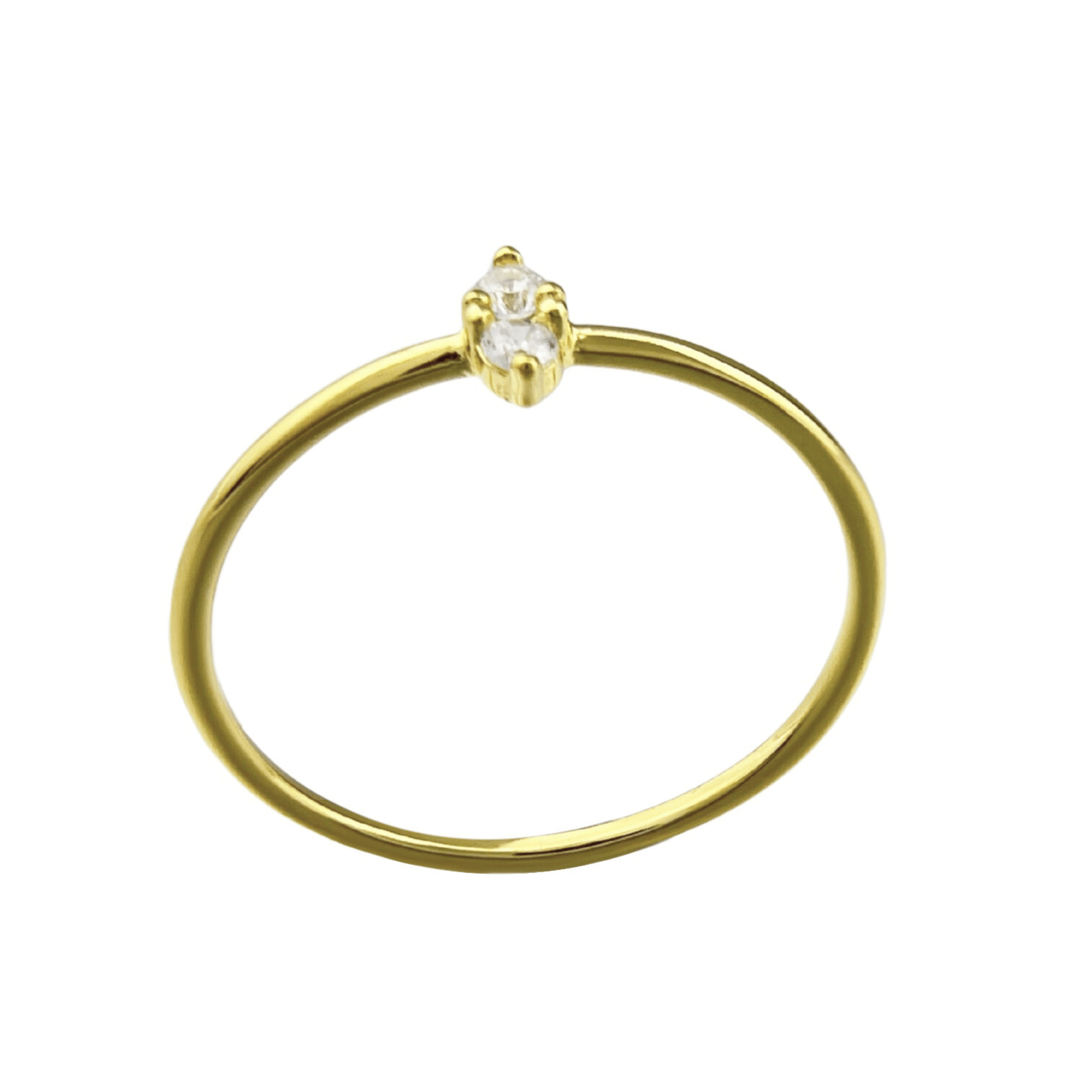 Astrid Stacking Ring 18K Gold Vermeil - Sonter Studio