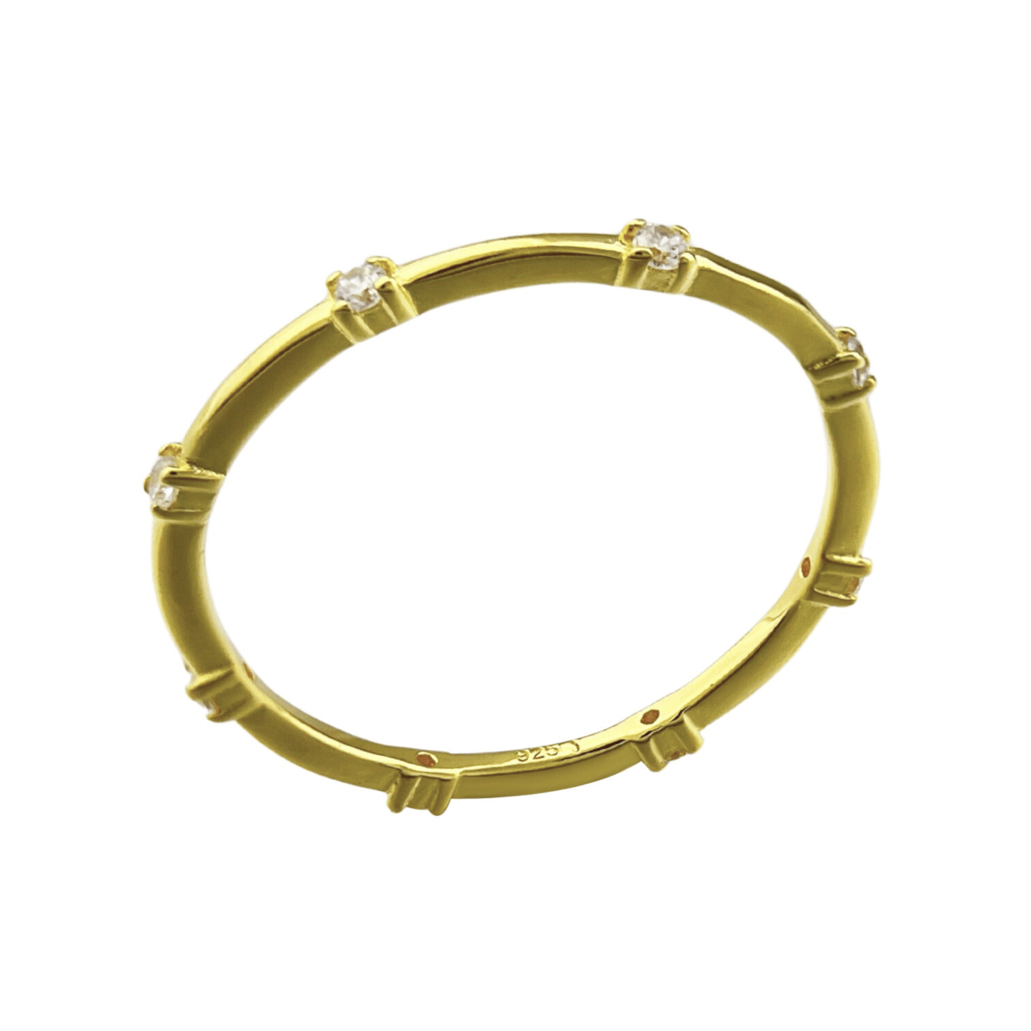 Aurora Stacking Ring 18K Gold Vermeil - Sonter Studio