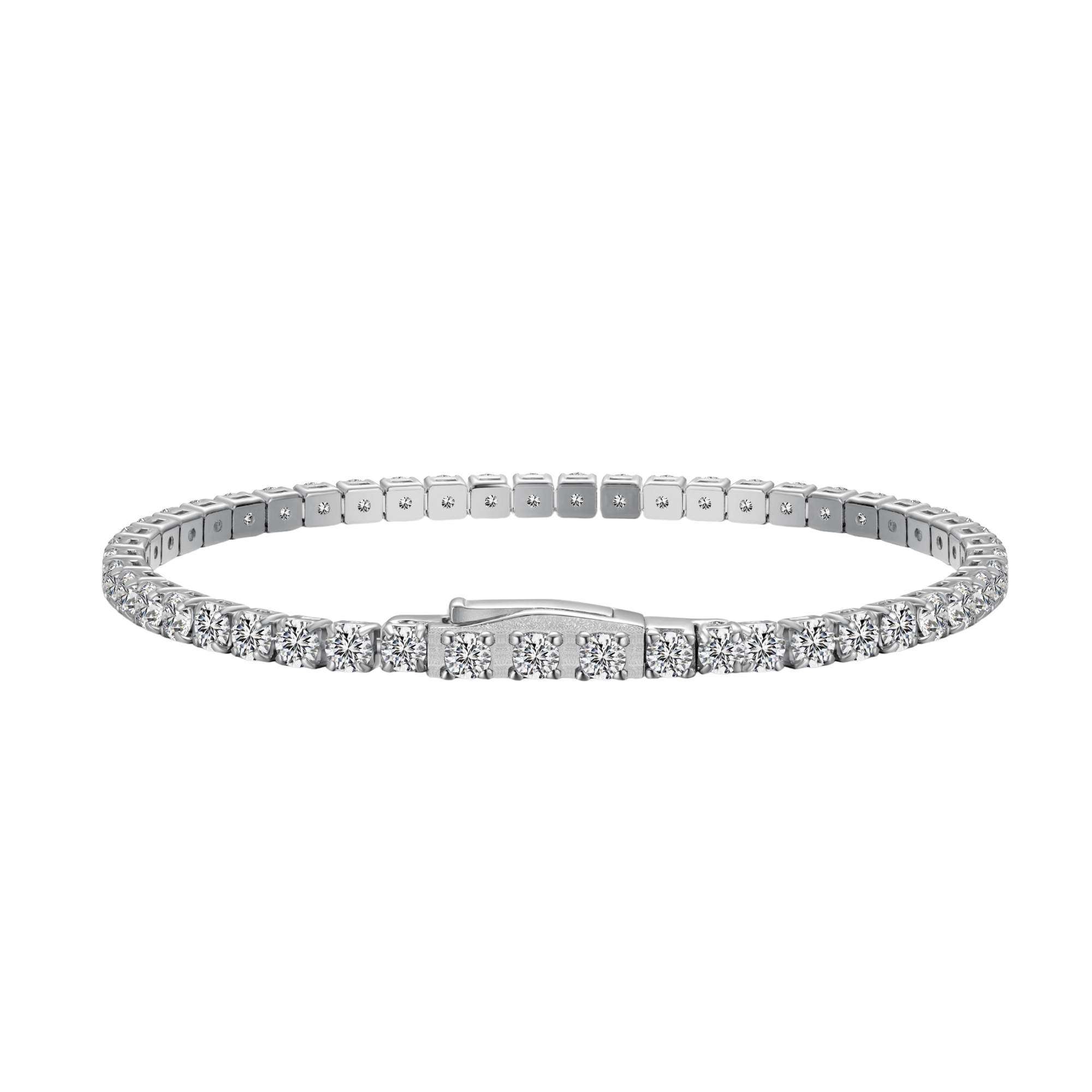 Classic Tennis Bracelet Silver - Sonter Studio