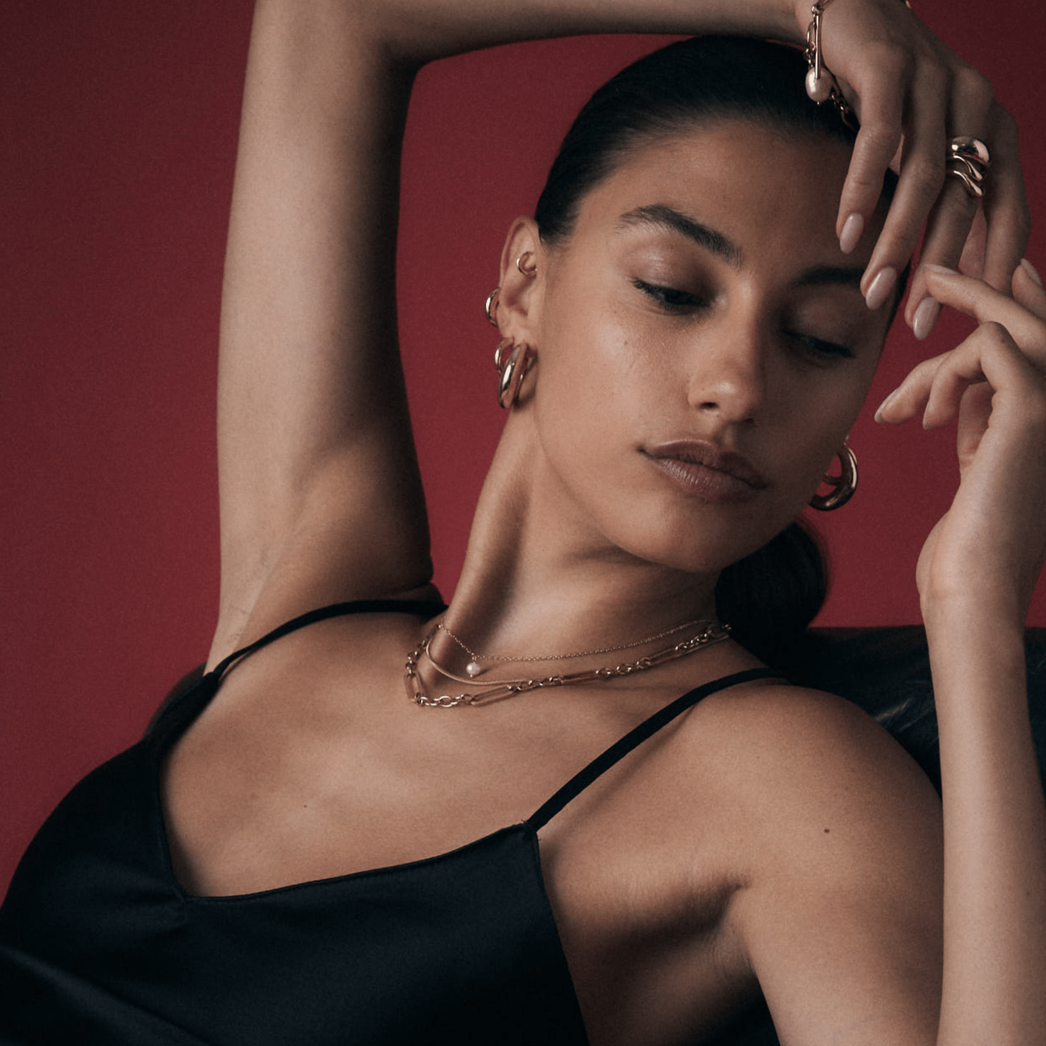 Daisy Hoop Earrings - Sonter Studio