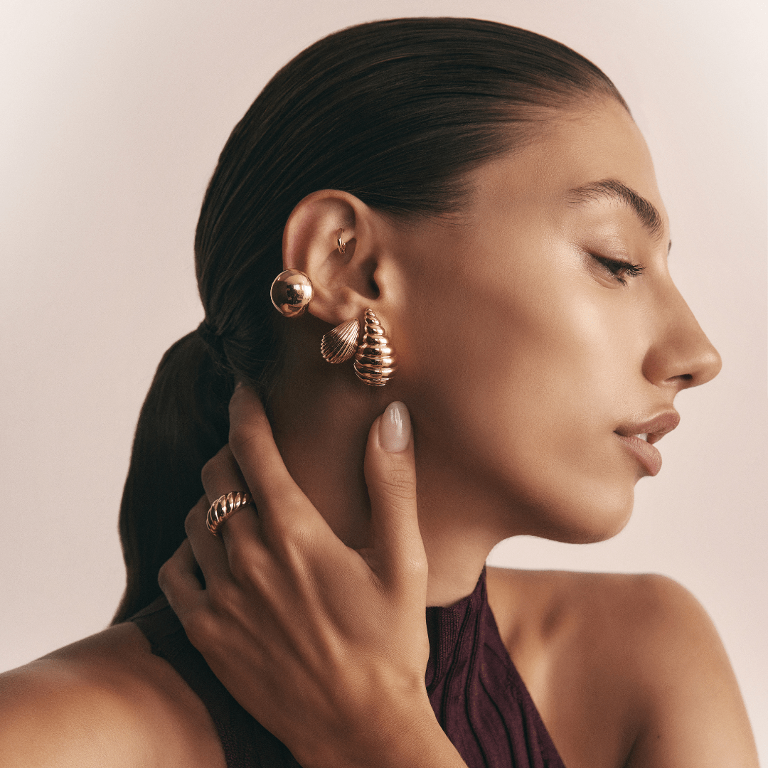 Elodie Huggies Earrings - Sonter Studio