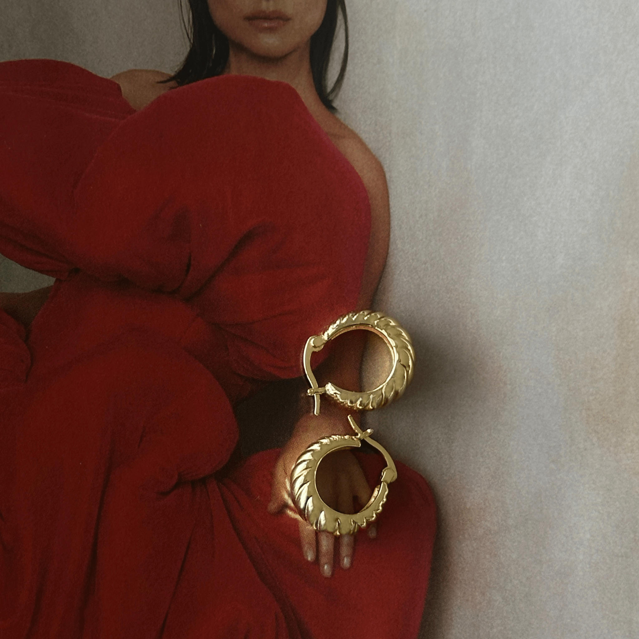 Leontine Hoop Earrings - Sonter Studio