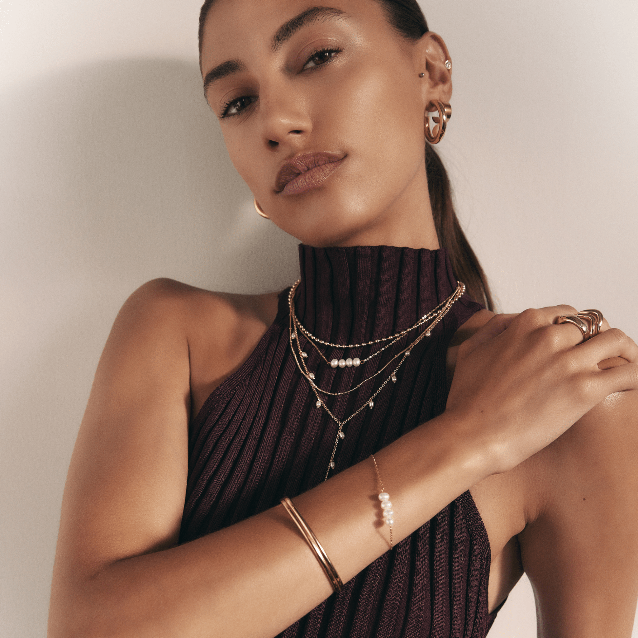 Mira Layered Necklace - Sonter Studio