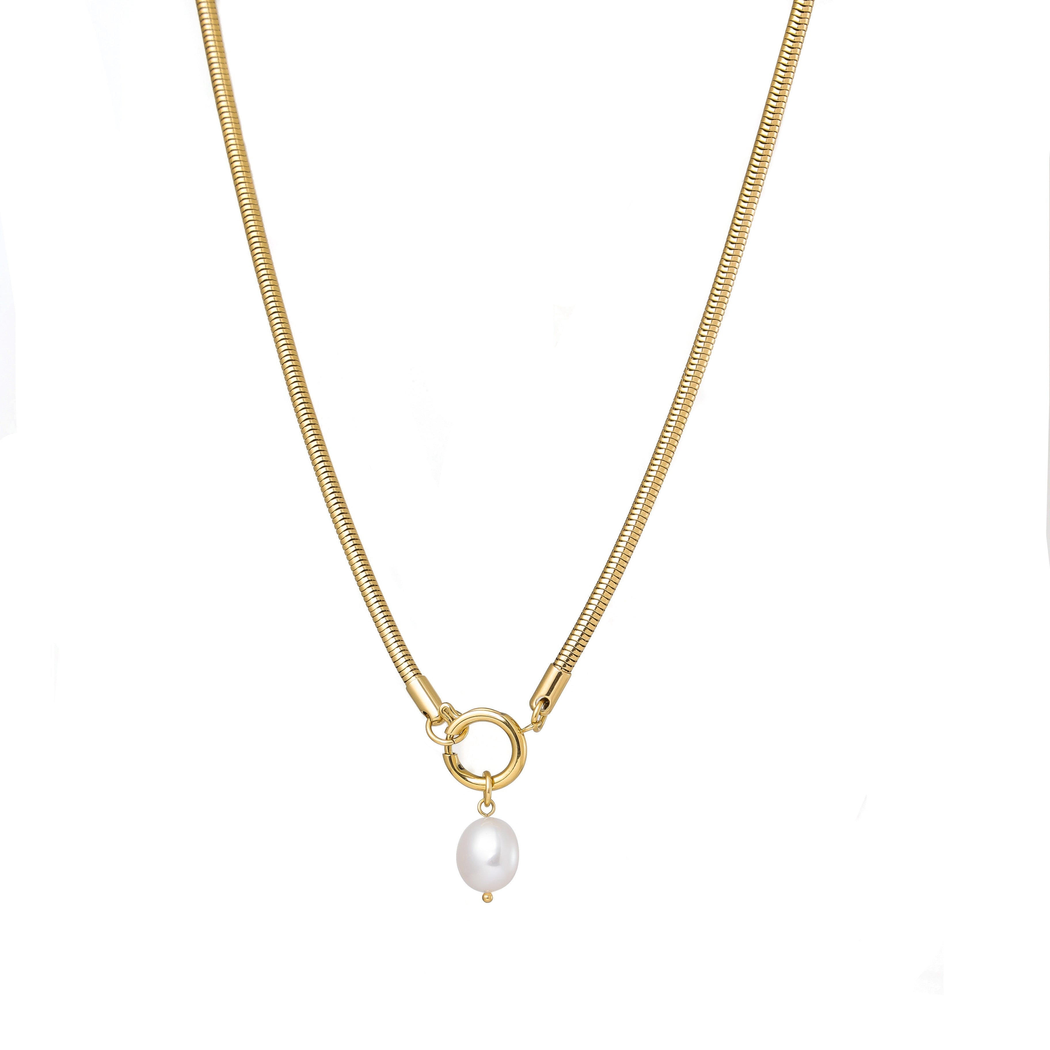 Clea Pearl Necklace