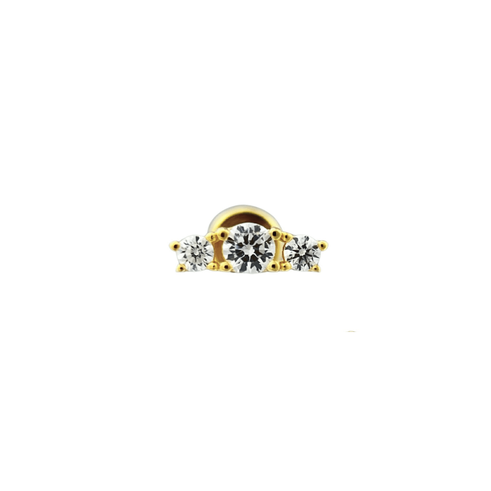 Etta Stud Earrings 18K Gold Vermeil - Sonter Studio