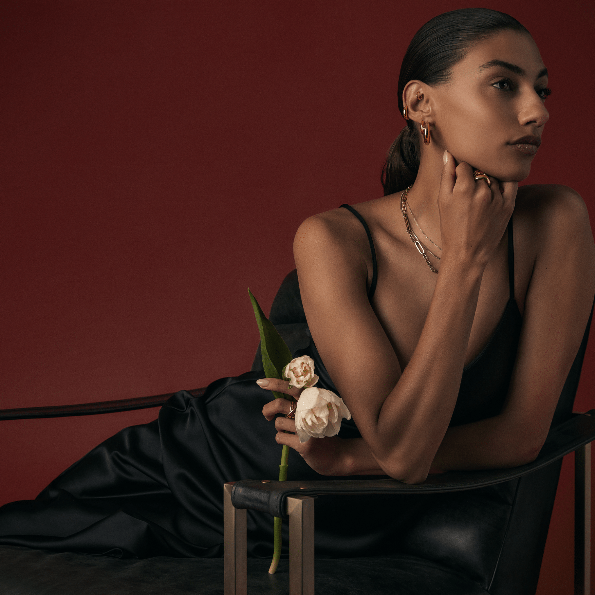 Liora Hoop Earrings - Sonter Studio